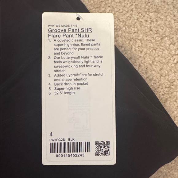 Lululemon Groove SHR Flare Pant - Picture 6 of 6